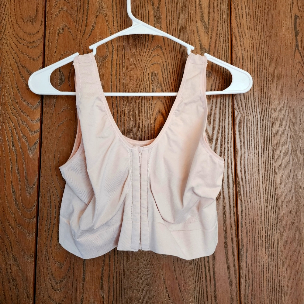 Just My Size Comfort Sleep Bra Size 4X Blush Pink